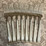 Mikasa Stainless Flatware Set Of 8 Dinner Forks MIS51. Fixed Price $20.00.