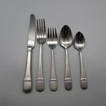 Oneida Stainless Flatware Satin Astragal - 5PC Place Setting / No. Fixed Price $39.98.