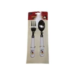 Disney Mickey Mouse Piece Ss Flatware Fork & Spoon Set 2006 Gibson New. Fixed Price $11.22.