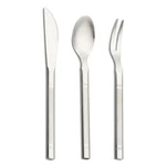 Vanra 5.2IN 3-PIECE Dessert Knives Salad Forks Tea Spoons Set Stainless Steel Ap. Fixed Price $16.11.