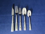 Oneida Palisade Stainless Flatware 5PC Place Setting New. Fixed Price $39.97.
