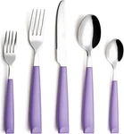 Annova Silverware Set 20 Pieces Stainless Steel Cutlery Color Handle Flatware.... Fixed Price $32.34.