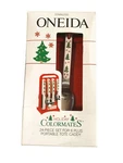 Oneida Stainless Holiday 24-PIECE Set For 6 Plus Portable Tote Caddy. Fixed Price $46.83.