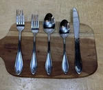 Oneida Temple 20 Piece Casual Stainless Steel Flatware Set, Service For 4. Fixed Price $39.95.