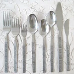 Lifetime LCU55 Stainless Silverware Lot 8 Piece Place Setting. Fixed Price $38.48.