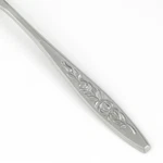 Eldan ELD18 Stainless Steel Japan Textured Roses Silverware Choice Flatware. Fixed Price $12.89.