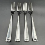 Oneida Moda (glossy) Stainless Flatware Dinner Forks Set Of 4. Fixed Price $8.73.