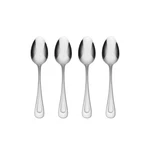 Oneida Satin Sand Dune 4 Piece Teaspoon Set Elegant Stainless Steel Flatware. Fixed Price $18.29.