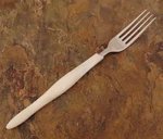 Cutco Pearl White Handle CUE3 One Dinner Fork Usa Stainless Flatware Lot. Fixed Price $62.99.