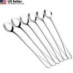 Monfasye Long Handle Iced Tea Spoons, 6 Pcs 9.5-INCH Stainless Steel L, Round. Fixed Price $17.35.