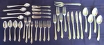 Vtg 33 Pcs Acsons Stainless Japan ACF1 Service For 4 Each Place Setting 8 +. Fixed Price $35.00.