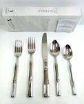 Fortessa Royal Pacific Stainless Steel Flatware 5 Piece PLACESETTING18/10 Silver. Fixed Price $89.69.