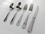 Mikasa French Countryside 18/10 Stainless 5PC. Place Setting (service For One). Fixed Price $15.00.