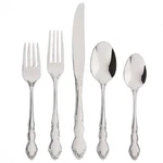 Oneida Dover 18/10 Stainless Steel 5PC. Place Setting (service For One) No. Fixed Price $29.99.