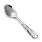 Keawell Premium 4-PIECE Louise Hammered Set, 6.4" Teaspoons, Silver. Fixed Price $21.99.