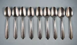 Royal Stainless Allegheny Metal RFL9 Teaspoons 6". Fixed Price $27.00.