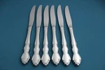 Oneida Dover Dinner Knives Hollow (set Of 6) Stainless 9". Fixed Price $32.99.