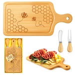 1 Set Bridal Baby Shower Prizes For Winners Honey Bee Cheese Board Party Gift.... Fixed Price $20.51.
