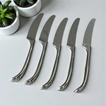 Dansk Torun Curved Handle Dinner Knives 18/10 Stainless Steel Set Of 5. Fixed Price $28.00.