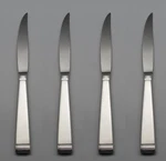 Oneida Stainless Flatware Frost - Steak Knives Set Of Four New. Fixed Price $29.99.