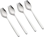Sporks, 4-PACK 18/10 Stainless Steel, Metal For Everyday Silver. Fixed Price $11.49.