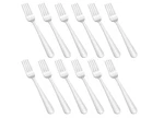 Mjiya Dinner Forks Silverware Set, Dominion Heavy Duty. Fixed Price $63.00.