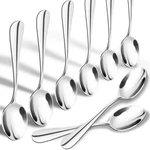 Songziming Demitasse Espresso Spoons, Mini Coffee Spoon, Set 8, Silver. Fixed Price $11.94.