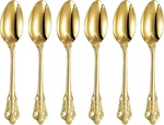Luxurious 5.1-INCH Espresso Spoons Set 6 Pieces Mini Coffee Spoon, 18/10 Sta. Fixed Price $31.93.