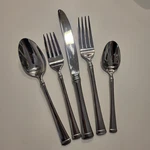 Mikasa, Harmony Flatware Service For 4, 20 Piece Set, 18/10 Stainless Steel. Fixed Price $70.00.