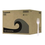 Boardwalk Heavyweight Polypropylene Cutlery, Fork, Plastic, White, 1,000/CARTON. Fixed Price $35.24.