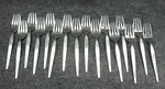 Oneida Community Betty Crocker Satinique (older) Salad Forks Set Of 16. Fixed Price $26.00.