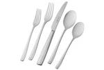 Henckels Lani 65-PIECE Stainless Steel Flatware Set, Silver. Fixed Price $123.50.