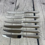 Heritage Mint Ltd. Safrano 18/10 Stainless Butter Knife Set Of 6. Fixed Price $17.99.