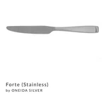 Oneida Forte Fine Flatware 18/10 Stainless Steel 2535005BA Knives. Fixed Price $50.00.