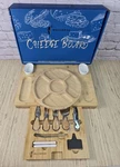 Mosomboo Large Bamboo Cheese Charcuterie Boards Gift Set Utinsels Lot New. Fixed Price $28.00.
