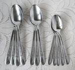 International Silver Silco INS206 Stainless Spoons. Fixed Price $34.63.