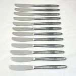 Stylecraft SYF2 T&n Single Rose Satin 8-3/8" Dinner Knife 12PCS Stainless Japan. Fixed Price $15.87.