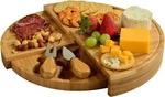 Picnic Ascot Bamboo Cheese Board/charcuterie Serving Platter Folds Up! Nib. Fixed Price $16.99.