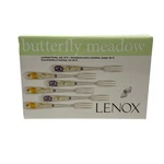 Lenox Butterfly Meadow Cocktail Forks Set Of Six New 6PC.. Fixed Price $19.79.