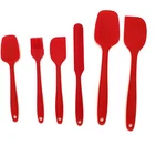 6PCS Kitchen Spatula Silicone Utensils Kit,heat Resistant Rubber For Baking Cook. Fixed Price $9.99.