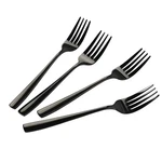 Teyyvn Black Stainless Steel Dessert/salad Forks, Set Of 16. Fixed Price $28.88.
