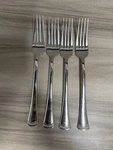 Lenox Stainless Flatware - Portola Dinner Forks Set Of Four. Fixed Price $17.99.