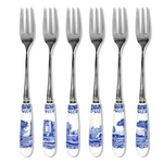 Spode Blue Italian - Pastry Fork (set Of 6). Fixed Price $37.67.