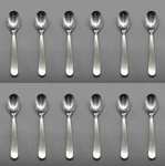 Oneida Stainless Flatware Hallendale Oval Soup / Place Spoons - Set Of Twelve *. Fixed Price $24.99.