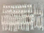 Vtg 65 Piece Oneida Usa American Harmony Arbor Flatware Set Service For 12 New. Fixed Price $135.00.