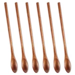 Thinp 6 Pcs Long Wooden Teaspoon, 8 Inch Teaspoons For Honey. Fixed Price $14.34.