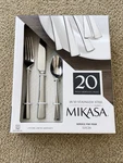 Mikasa Lucia 20-PIECE Flatware Set Service For 4 Stainless Steel. Fixed Price $89.00.