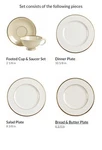 Lenox Fine China Mansfield 23PC Lot Platter Plates All Mint. Fixed Price $74.99.