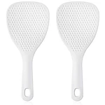Mabor 2-PACK Rice Spoon, White Non-stick Paddle Scooper, 18.7CM Kitchen. Fixed Price $12.31.
