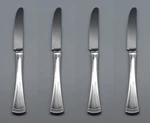 Lenox Stainless Flatware Portola - Dinner Knives Set Of Four New. Fixed Price $14.98.